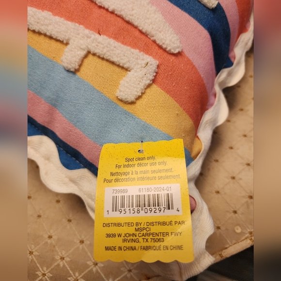 You Me And The Sea Decorative Pillow - Picture 4 of 4